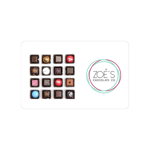 Gift Card - Zoe's Chocolate Co.