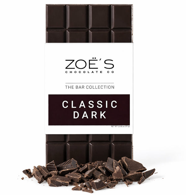 Classic Dark Bar - Zoe's Chocolate Co.