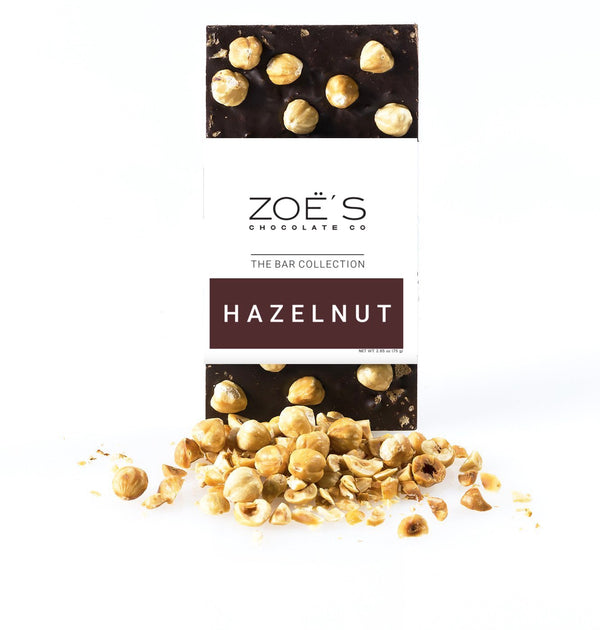 Hazelnut Bar - Zoe's Chocolate Co.