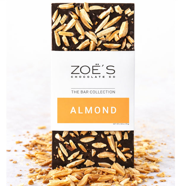 Almond Bar - Zoe's Chocolate Co.