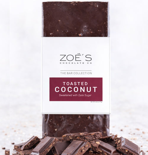 Toasted Coconut - Zoe's Chocolate Co.
