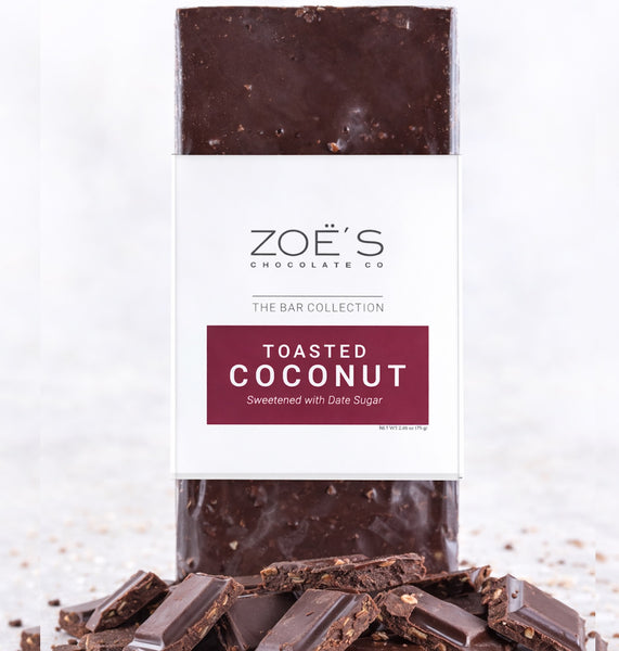 Toasted Coconut - Zoe's Chocolate Co.