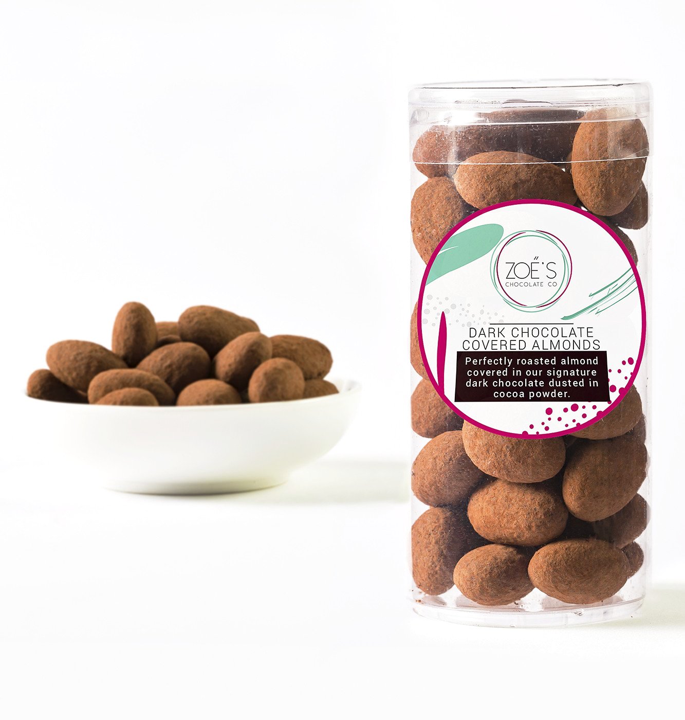 Cocoa Dusted Almonds
