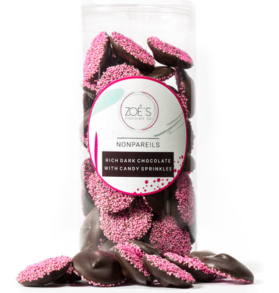 Chocolate Nonpareils. - Zoe’s Chocolate Co.