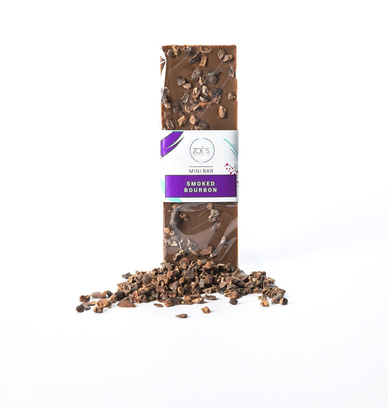 Smoked Bourbon Mini Bar - Zoe’s Chocolate Co.